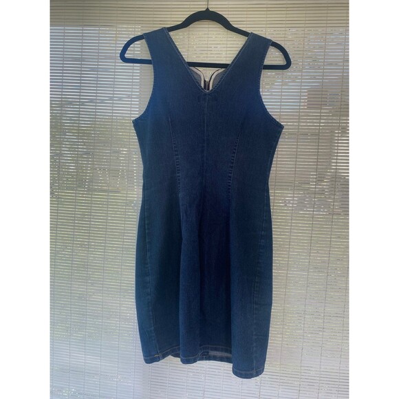 Vintage Y2K Venus Jean Denim Dress Size Small Summer Spring 90s - Picture 12 of 12